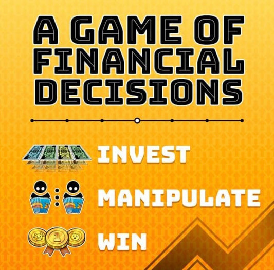 Market Works - Financial Card game! - With clue to a hidden local drop